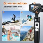 Hohem ISteady Pro 4 - Sport Camera Pan Tilt 3-Axis Anti Shake Stabilizer for Vlog