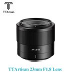 TTArtisan 23mm F1.8 - APS-C Auto Focus Camara Lens For Fujifilm X XF X-E4 X-S20