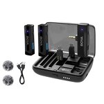 BOYA BOYALINK - Wireless Lavalier Lapel Microphone for iPhone Android DSLR Camera