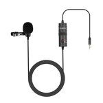 BOYA BY-M1 - Lavalier Lapel Microphone for iPhone 15Pro Max PC Smartphone Camera