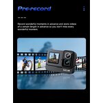 SJCAM SJ20 - Dual Cameras Dual Lens 4K Action Camera Waterproof 5G WiFi Touch Screen