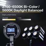 SYNCO COLBOR CL60 - 65W Photography Lighting Bi-color 2700K-6500K LED Video Light