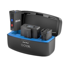 BOYA BOYAMIC - Professional Wireless Lavalier Lapel Microphone for iPhone Android Camera