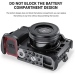 SmallRig A6600 - for Sony DSLR Cage Accessory Cold Shoe & Arri Locating Holes