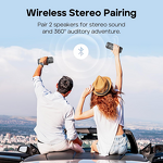 TRIBIT StormBox 2 - Portable Speaker 175W Powerful Sound IPX7 Waterproof