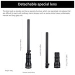 AstrHori 28mm F13 Macro 2X - Full Frame Specialty 90 Degree Direct Lens with Ring Light