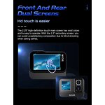 SJCAM SJ20 - Dual Cameras Dual Lens 4K Action Camera Waterproof 5G WiFi Touch Screen