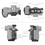 SmallRig 4023 - Black Mamba Cage Accessories for LUMIX G9 II S5 II S5 IIX