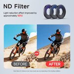 DJI Action 6 Filter Kit - ND Filters Soft Light Filters and UV Filters
