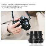 7artisans 35mm F1.2 Mark II - APS-C Large Aperture Prime Lens for Micro 4/3