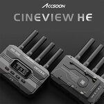 Accsoon CineView HE SE - HD 1080P 60FPS QUAD Transmitter & Receiver Converter