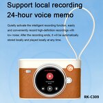 Power Bank Camera Style - Built-in Cable Fast Charging Large Capacity Portable