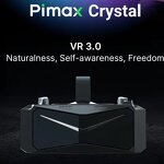 Pi Max Crystal - VR Headset 12K QLED Display All in One 6Dof Eyes Tracking