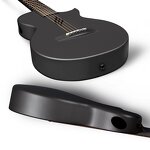 Enya Nova Go - Acoustic Guitar Carbon Fiber One Body 35 Inches Travel with Kit