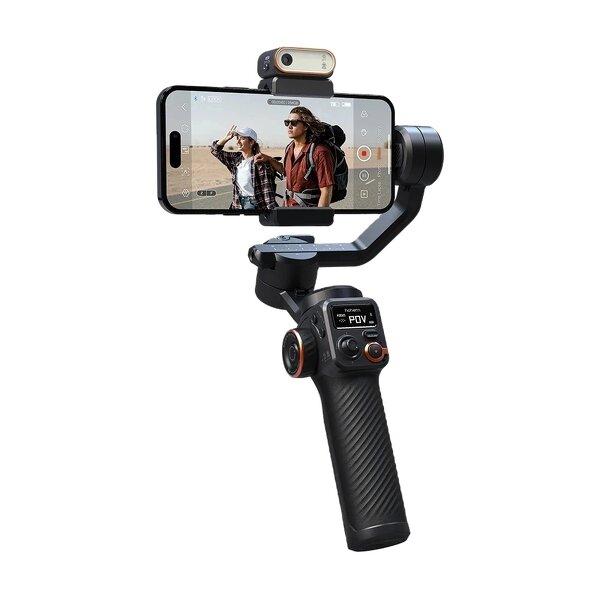 Hohem ISteady M6 Kit - Handheld Gimbal Stabilizer with AI Magnetic Fill Light for Smartphone