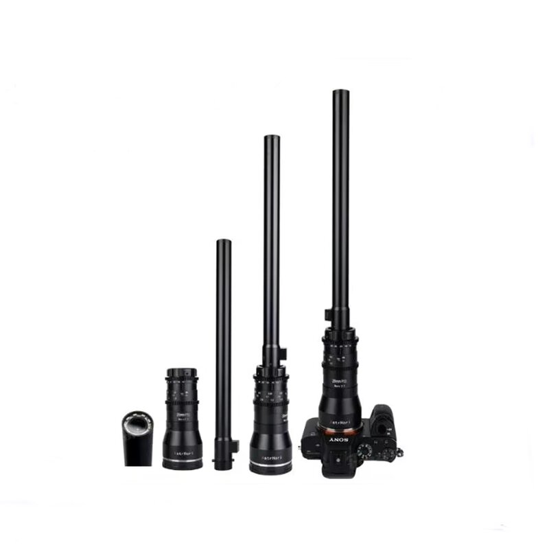 AstrHori 28mm F13 Macro 2X - Full Frame Specialty 90 Degree Direct Lens with Ring Light