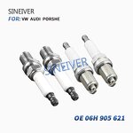 Engine Spark Plug Manufacturer - For Audi A1 A3 A4 A5 A6 A8 Q3 VW Golf Passat 06H905621 06H905621A