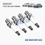 Engine Spark Plug Manufacturer - For Audi A1 A3 A4 A5 A6 A8 Q3 VW Golf Passat 06H905621 06H905621A