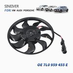 Radiator Fan Manufacturer - For Volkswagen Touareg Audi Q7 7L0959455E 7L0959455B