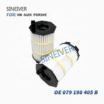 Oil Filter Manufacturer - For 2005-2010 VW Touareg Audi A5 A6 A8 A8L Q7 079198405B 079198405E 079115561K