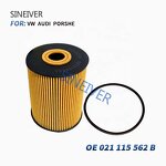 Oil Filter Cartridge Manufacturer - Original for Audi A8 Q7 1990-2003 021115562B 021115562A
