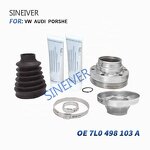 Transmission Shaft Inner CV Joint Kit Manufacturer - For Audi Q7 2004-2017 VW Touareg 7L0498103A SDS Rubber Ball Cage