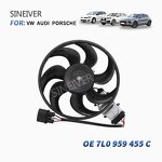 Radiator Fan Manufacturer - For Volkswagen Touareg Audi Q7 7L0959455E 7L0959455B