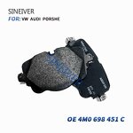Rear Brake Pads Manufacturer - For Bentley Bentayga 4M0698451C 4M0698451T Brake System