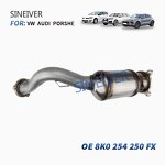 Catalytic Converter Assembly Manufacturer - For Audi A4 A5 Q5 8k0254250fx 8k0254253hx 8k0254250 Fx 8k0254253hx