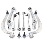 Suspension Control Arm Kit Manufacturer - For Audi A8 A8L S8 2011-2016 4H0407509A Aluminum 10 Piece Set