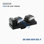 Car Window Switch Manufacturer - SINEIVER For Audi A4 A5 Q5 2008-2015 8K0959851F 8KD959851A Automatic Glass Control Button