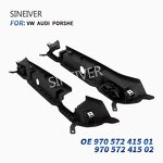 Firewall Deflector Vent Grille Manufacturer - SINEIVER For Porsche 970 97057241501 9705724150 Rain Tray Drainage Channel