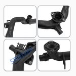 Engine Coolant Pipe Assembly Manufacturer - For VW Touareg 06E121045BB 06E121045AK Automatic Cooling System