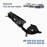 Firewall Deflector Vent Grille Manufacturer - SINEIVER For Porsche 970 97057241501 9705724150 Rain Tray Drainage Channel
