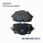 Rear Brake Pads Manufacturer - For Bentley Bentayga 4M0698451C 4M0698451T Brake System