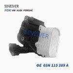 Oil Filter Housing Manufacturer - For VW Beetle Jetta Bora Audi Q3 03n115389a 03n115389b