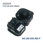 Electric Rearview Mirror Switch Manufacturer - For Seat Alhambra 2005-2007 1K0959565P Adjustment Knob