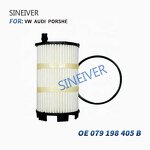 Oil Filter Manufacturer - For 2005-2010 VW Touareg Audi A5 A6 A8 A8L Q7 079198405B 079198405E 079115561K