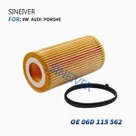Air Filter Manufacturer - For Audi A1 A3 A4 1.4/2.0TDI 2007-2016 and A6 06D115562 06D115562C Engine Paper Oil Filter