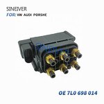 Suspension Compressor Solenoid Valve Block Manufacturer - SINEIVER For Audi Q7 VW Touareg 7L0698014 7L0698014C 7L0616014A