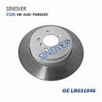 Rear Brake Discs Manufacturer - For Land Rover Range Rover III (L322) 2002-2012 LR031846 LR01189