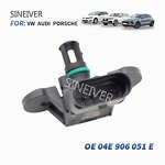 Intake Manifold Pressure Sensor Manufacturer - For Audi A4 A5 A6 Q5 Q7 04E906051E 04E 906 051 E
