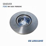 Front Brake Disc Manufacturer - For Land Rover Range Rover III (L322) 2002-2012 LR031845 Brake Components