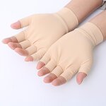 Magnetic Therapy Gloves Manufacturer - Custom Service Half Finger Copper Compression for Arthritis