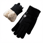 Winter Gloves Manufacturer - Wholesale Price Windproof Plus Thick Knitted Touch Screen