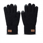 Winter Gloves Manufacturer - Wholesale Price Windproof Plus Thick Knitted Touch Screen