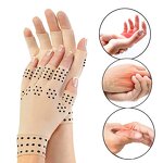 Magnetic Therapy Gloves Manufacturer - Custom Service Half Finger Copper Compression for Arthritis