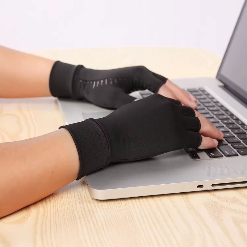 Copper Arthritis Compression Gloves Manufacturer - Anti-slip Breathable for Cycling Fitness Gym