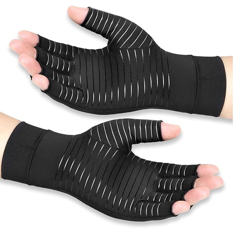 Copper Arthritis Compression Gloves Manufacturer - for Outdoor Sports Cycling Fitness Hand Pain Relief
