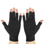 Arthritis Compression Gloves Manufacturer - Multifunctional Black Anti-Slip Breathable with Dot Glue
